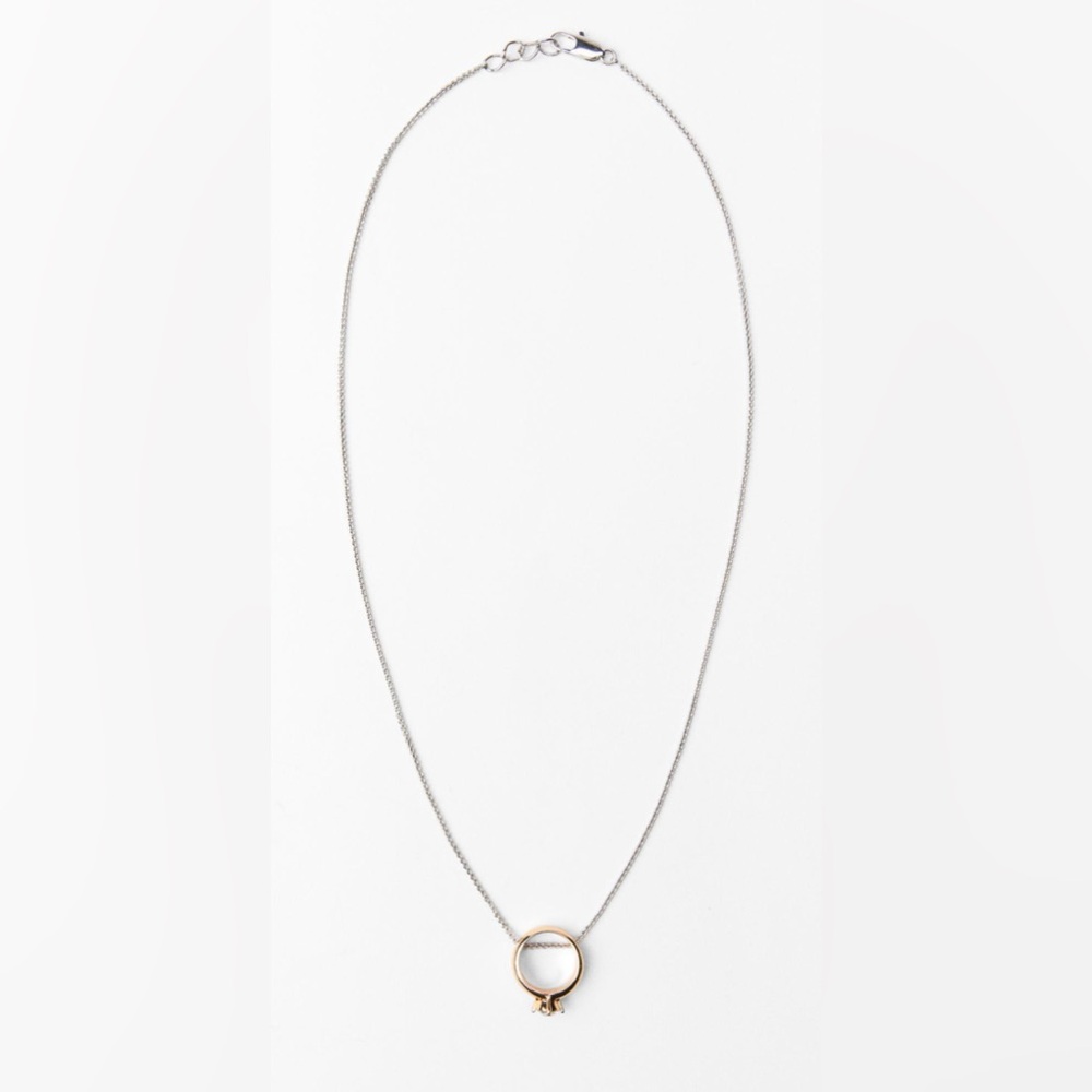 Zara Wedding Band Necklace - NWT